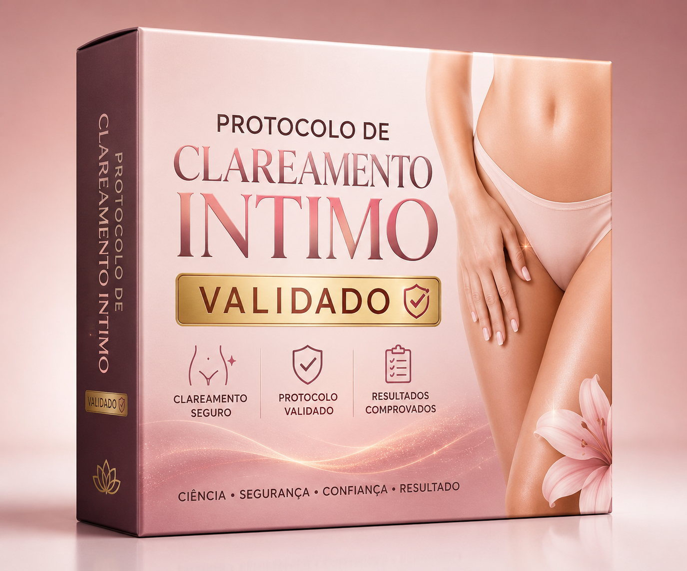 Capa do ebook Protocolo de Clareamento Íntimo Validado